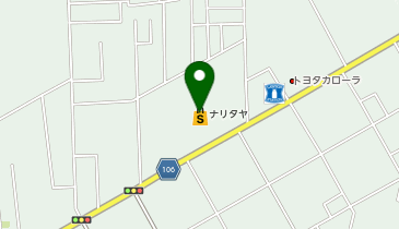 不二家 ナリタヤ富里店の地図画像