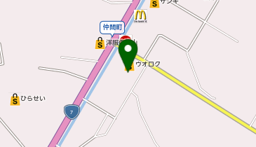 不二家 ウオロク村上店の地図画像