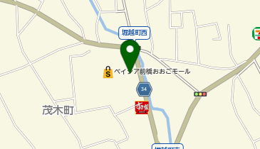 不二家 大胡モール店の地図画像