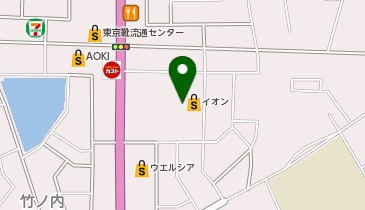 不二家 イオン那珂町店の地図画像