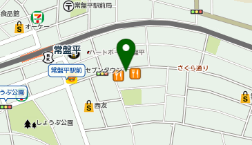 不二家 松戸常盤平店の地図画像