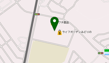 不二家 フードスクエアカスミ ライフガーデンみどりの店の地図画像