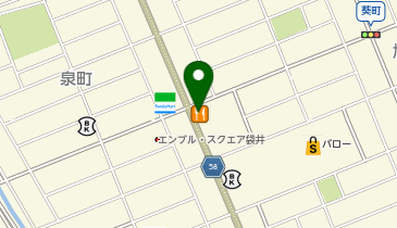 不二家 袋井店の地図画像