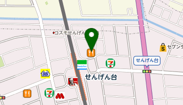 不二家 せんげん台店の地図画像