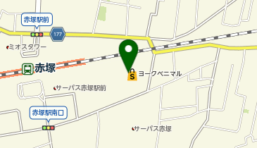 不二家 ヨークベニマル 赤塚店の地図画像