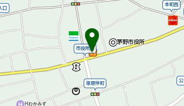 不二家 茅野塚原店の地図画像
