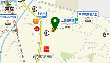 不二家 アピタ戸塚店の地図画像