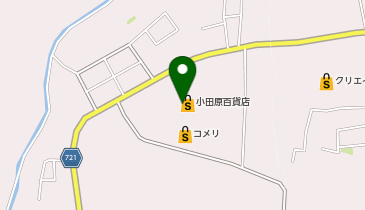 不二家 小田原百貨店 山北店の地図画像