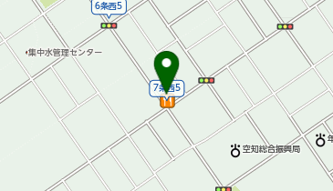 不二家 岩見沢七条店の地図画像