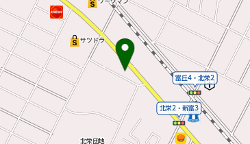 不二家 千歳新富店の地図画像