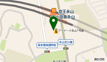 不二家 グリナード永山店の地図画像