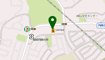 不二家 三和稲城店の地図画像