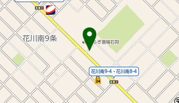 不二家 花川南店の地図画像