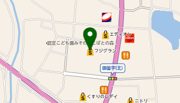 不二家 フジグラン東広島店の地図画像