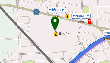 不二家 ヨシヅヤ清洲店の地図画像