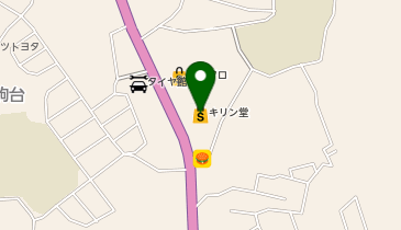 キリン堂 生駒店の地図画像