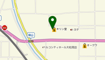 キリン堂 高田神楽店の地図画像