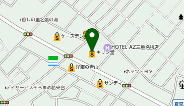 キリン堂 名張希央台店の地図画像