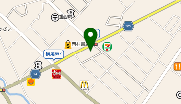 キリン堂 加西横尾店の地図画像
