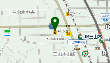 キリン堂 三山木店の地図画像