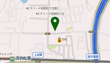 キリン堂 松原松ケ丘店の地図画像