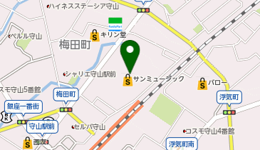 キリン堂 守山駅前店の地図画像
