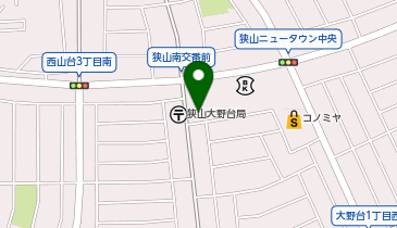 キリン堂 狭山大野台店の地図画像