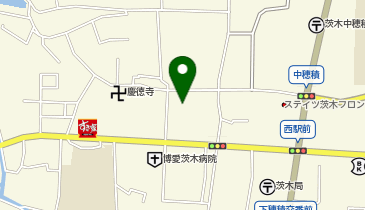 キリン堂 茨木中穂積店の地図画像