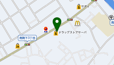 キリン堂 摂津鳥飼店の地図画像