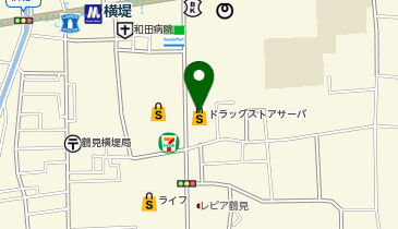 キリン堂 鶴見諸口店の地図画像