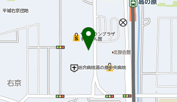 キリン堂 高の原南店の地図画像