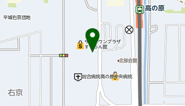 キリン堂 高の原店の地図画像