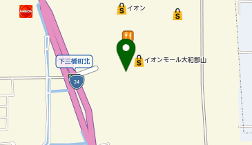 大戸屋ごはん処 イオンモール大和郡山店の地図画像