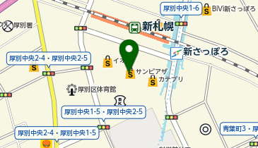大戸屋ごはん処 新さっぽろサンピアザ店の地図画像