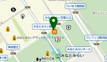 大戸屋ごはん処 みなとみらいビジネススクエア店の地図画像
