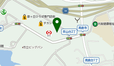 大戸屋ごはん処 泉北パンジョ店の地図画像