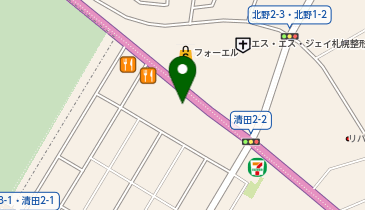 大戸屋ごはん処 札幌清田店の地図画像