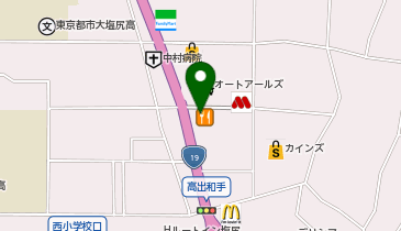 大戸屋ごはん処 カインズ塩尻店の地図画像