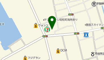 大戸屋ごはん処 宇部昭和町店の地図画像