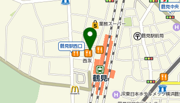 大戸屋ごはん処 鶴見西口店の地図画像