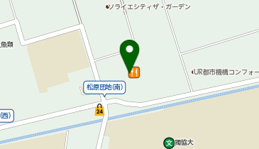 大戸屋ごはん処 トーブ イコート草加松原店の地図画像