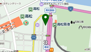 個別指導Axis 高松校の地図画像