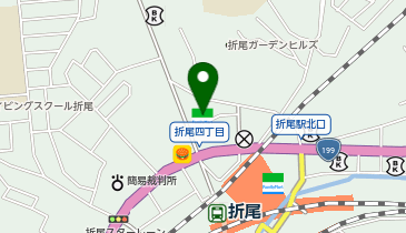 個別指導Axis 折尾駅前校の地図画像