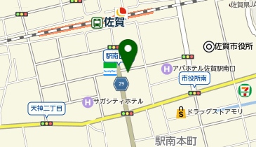 個別指導Axis 佐賀駅前校の地図画像