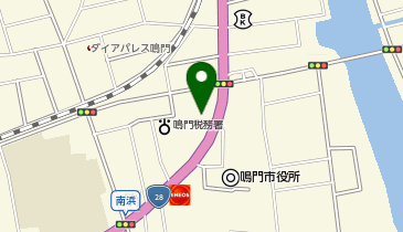 個別指導Axis 鳴門市役所前校の地図画像