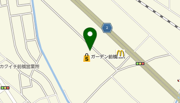 個別指導Axis ガーデン前橋校の地図画像