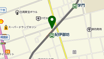 個別指導Axis 御坊ほんまち校の地図画像