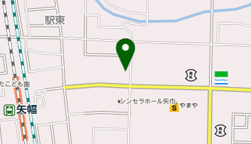 個別指導Axis 矢巾校の地図画像