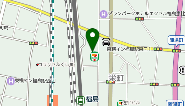 個別指導Axis 福島校の地図画像