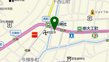 個別指導Axis 諏訪神社前校の地図画像
